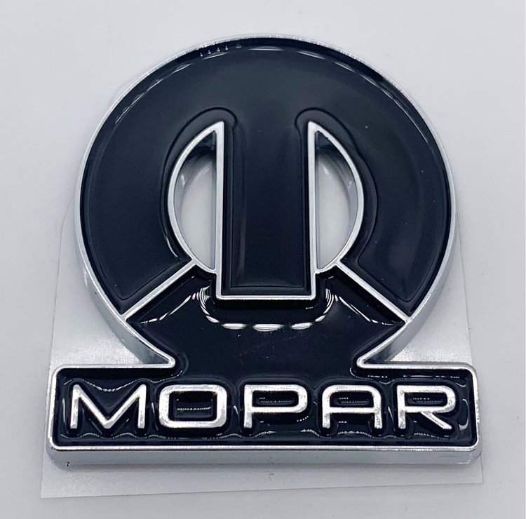 MOPAR M EMBLEM BLACK