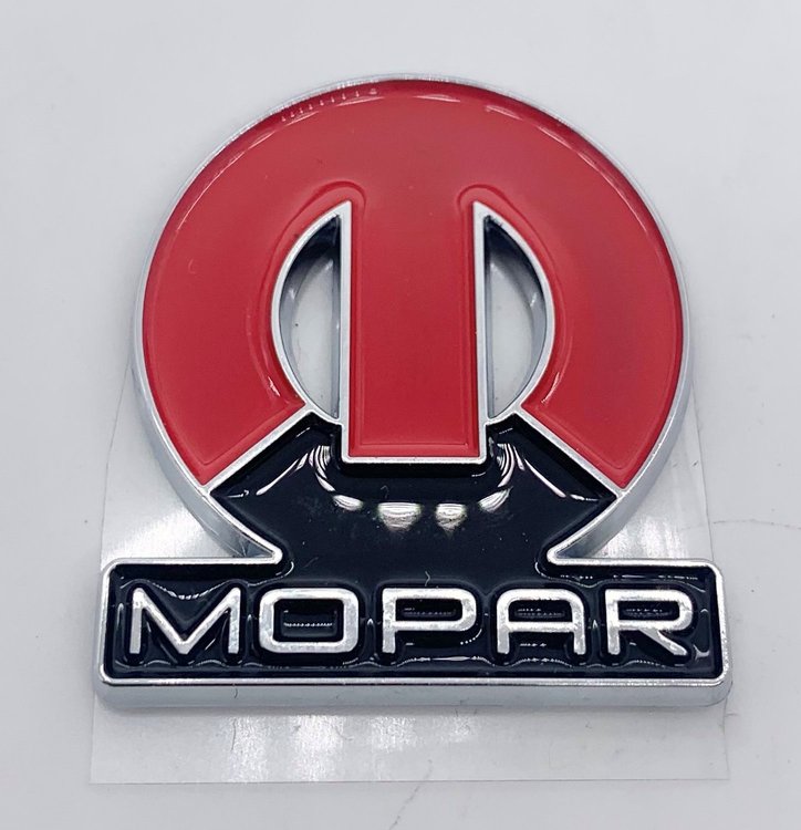 MOPAR M EMBLEM RED