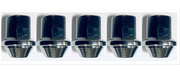 Bulge Acorn Seat Lug Nuts [7/16 in.-20] Chrome