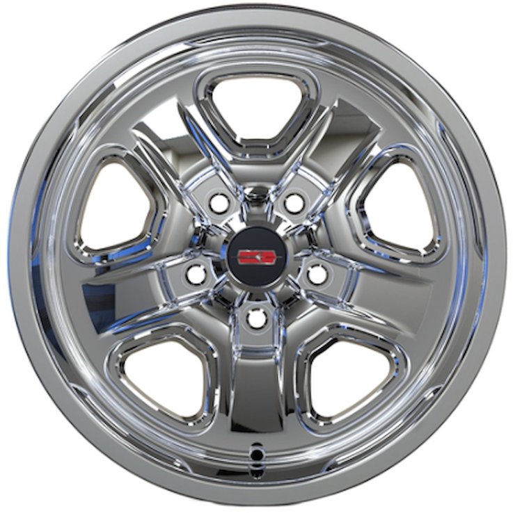 SS2W179CHR Super Stock II Wheel [Size: 17" x 9"] Finish: Chrome w/Machined Lip