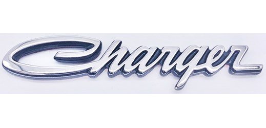 Charger Fender and Trunk Lid Emblem 1972 Dodge Charger SE-Models, 1972-1974 Dodge Charger