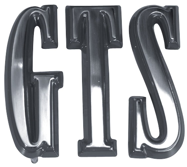 GTS Fender Emblem 1968 Dodge Dart