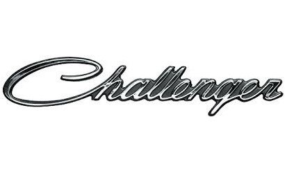 Challenger Emblem 1970-1974 Dodge Challenger