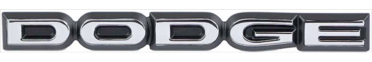 DODGE GRILL EMBLEM CHARGR