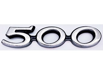 '500' Fender and Trunk Lid Emblem 1971 Charger