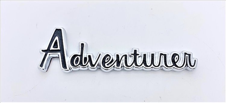 Adventurer Door Panel Emblem 1972-1977 Dodge Truck