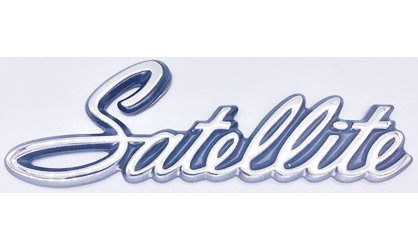 Satellite Quarter Panel and Trunk Lid Emblem 1971-1974 Satellite Sebring/Sebring Plus