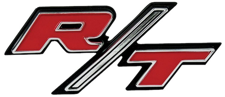 R/T Fender or Trunk Lid Emblem 1970 Dodge Challenger