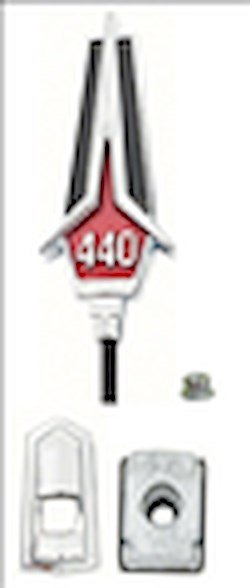 67 GTX 440 HOOD ORNAMEN