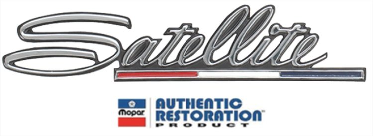 68 SATELLITE FEND EMBLEM