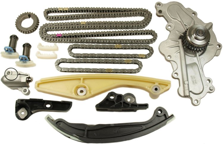 9-0738SWP Engine Timing Chain Kit w/Water Pump for 2011-2017 Ford 3.5L V6 Engine