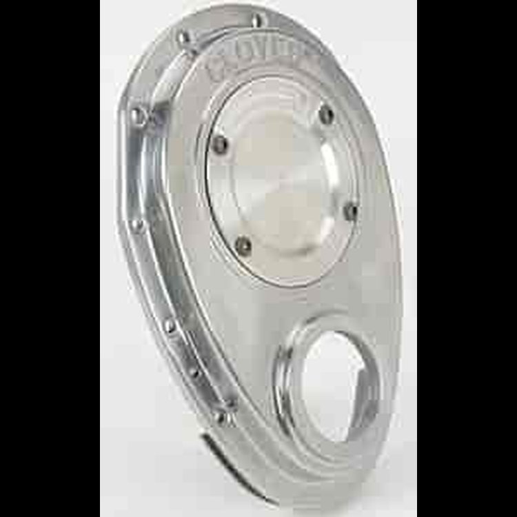 SB-Chevy Quick Button 2-pc Timing Cover 1985 - Up with factory roller cam