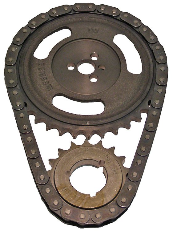 459355 True Roller Timing Chain 1996-2002 Chevy 5.7L Vortec with 1/2" pitch single roller chain