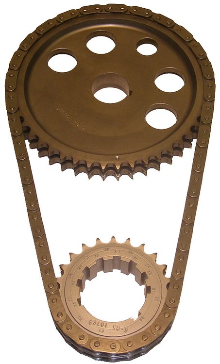 9-3503X9 Street Billet True Roller 9-Keyway Timing Chain 1956-91 Small Block Chrysler