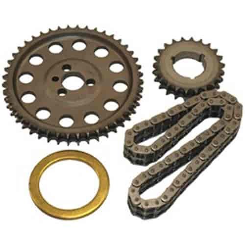 Original Billet True Roller Timing Set Incl. Billet Cam Sprocket 3 Keyway Billet Crank Sprocket Roller Chain Bronze Washer