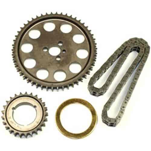 Original Billet True Roller Timing Set; 0.005 in Reduced Center Distance;Incl. Cam Sprocket; 3 Keywa