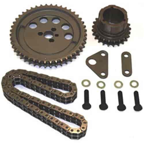 Race Billet True Roller Timing Set; Raised Block Sets; Center Distance Raised 0.390 in.Incl. Cam Spr