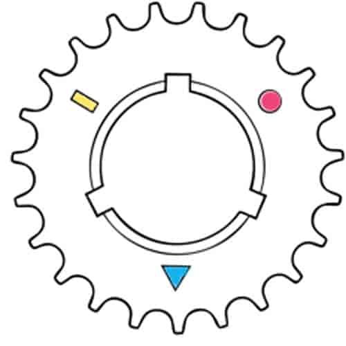 S101BA Crankshaft Timing Chain Sprocket 23 Tooth