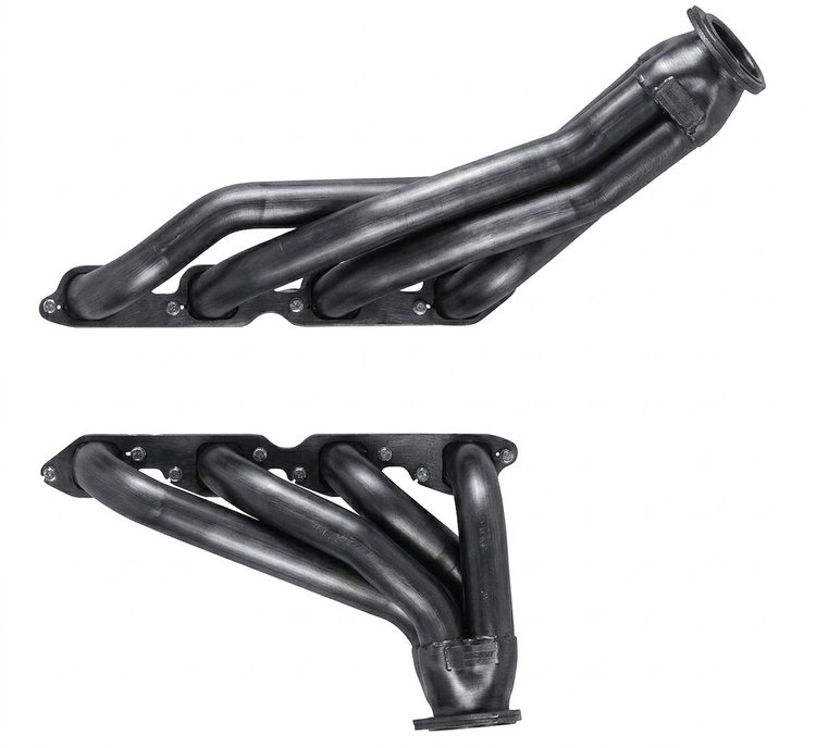 BB3-P Shorty Header Set, 1968-Up Chey Chevelle/El Camino w/Big Block Chevy [Raw/Unfinished]