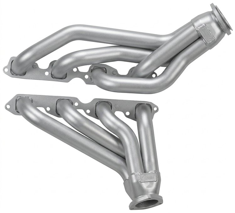 BB7-SEC Shorty Header Set, 1964-1967 Chevy Chevelle/El Camino w/Big Block Chevy [Silver Ceramic Coating]