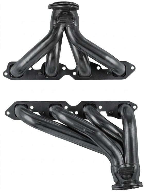 BBNOVA-P Shorty Header Set, 1962-1967 Chevy II/Nova w/Big Block Chevy [Raw/Unfinished]