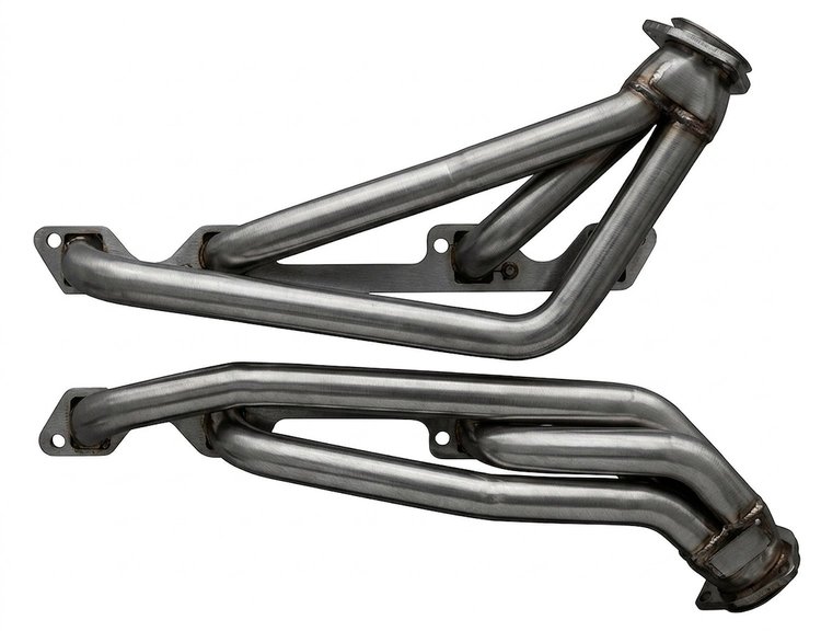 BNH2-P Shorty Header Set, 1963-1970 Buick Riviera w/Buick Nailhead 364-425ci [Raw/Unfinished]