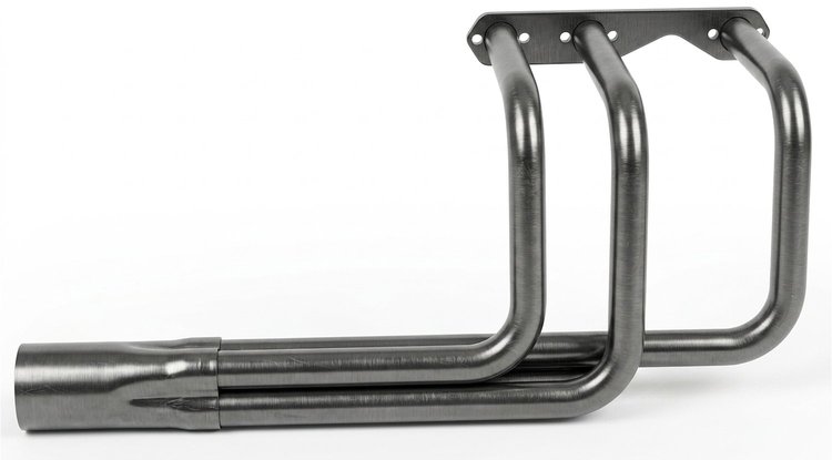 BR10036-P Classic-Style Outside Chassis Header Set, Buick V6, 36 in. Turnout Length [Raw/Unfinished]