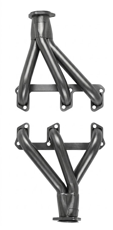 BS1-P Shorty Header Set, 1927-1948 Buick V6 [Raw/Unfinished]