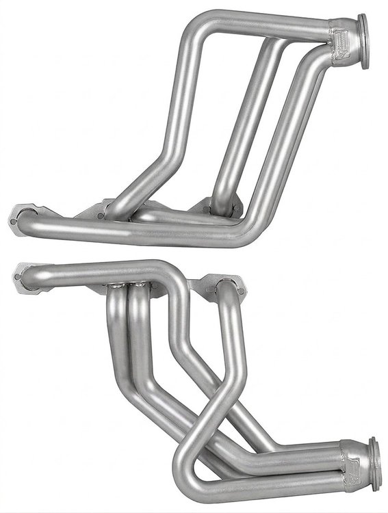 C12-SEC Full-Length Header Set, Small Block Chevy, GM A-Body, 1970-1974 Chevy Camaro [Silver Ceramic Coating]