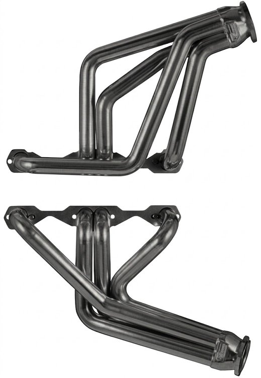 C56-P Full-Length Header Set, 1955-1957 Chevy Cars w/Small Block Chevy [Raw/Unfinished]