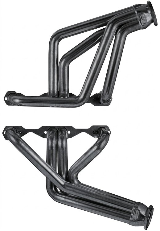 C56BP-P Fenderwell Header Set, 1955-1957 Chevy Cars w/Small Block Chevy BluePrint Engine [Raw/Unfinished]