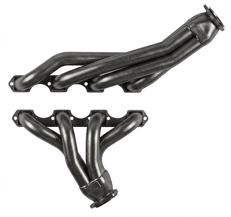 CAD600-P Shorty Header Set, Cadillac 425-500 GM A-Body [Raw/Unfinished]