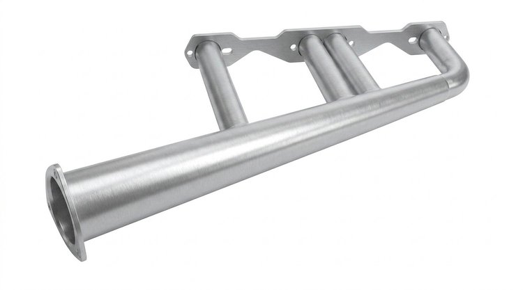 CADLF500-SEC Limefire Header Set, Cadillac 425-500ci [Silver Ceramic Coating]
