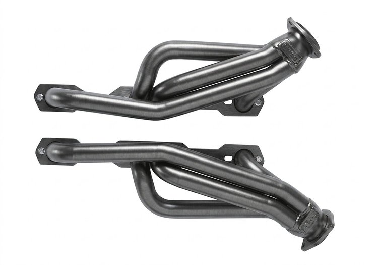 CC10BP-158-P Shorty Header Set, 1968-Up Chevy Chevelle/El Camino & Trucks w/SBC BluePrint Crate Engine [Raw/Unfinished]