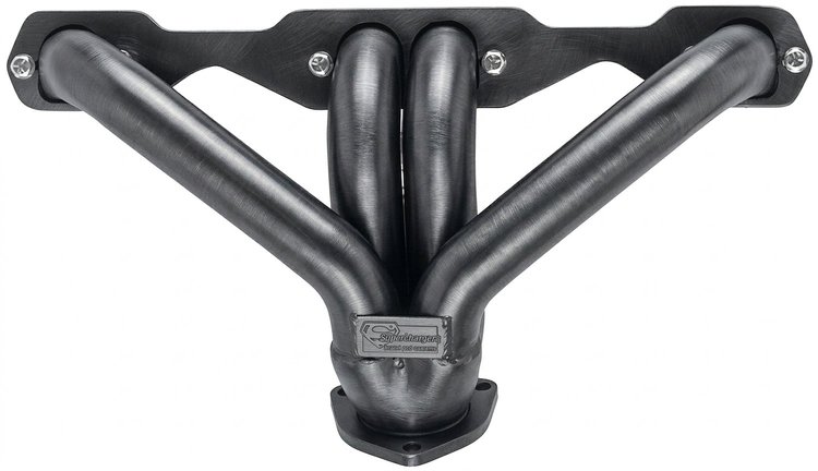 CC158BP-P Shorty Header Set, Small Block Chevy BluePrint Engine [Raw/Unfinished]