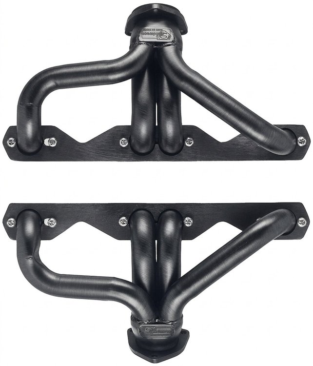 CC1K-P Shorty Header Set, Small Block Chevy, Kugel Chassis [Raw/Unfinished]