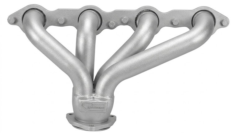 CC1LS1-SEC Shorty Header Set, GM LS Engines [Silver Ceramic Coating]