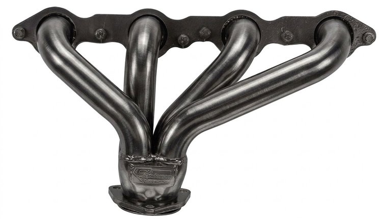 CC1LS158-P Shorty Header Set, GM LS Engines, 1 5/8 in. Primary Tube [Raw/Unfinished]