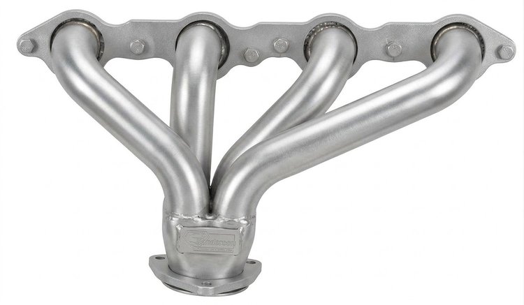 CC1LS158-SEC Shorty Header Set, GM LS Engines, 1 5/8 in. Primary Tube [Silver Ceramic Coating]