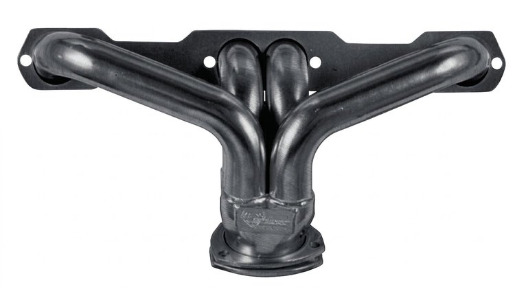 CC1T-P Tight-Fit Shorty Header Set, Small Block Chevy [Raw/Unfinished]