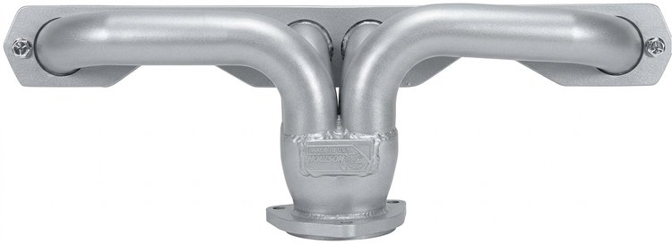 CC2-158-SEC Shorty Header Set, 1932-1948 Chevy Cars/Trucks w/Small Block Chevy, 1 5/8 in. Primary Tube [Silver Ceramic Coating]