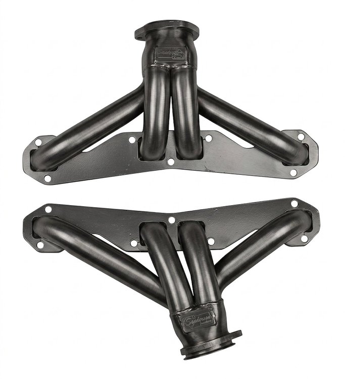 CC409-P Shorty Header Set, Chevy Big Block 348/409 “W” Engines [Raw/Unfinished]