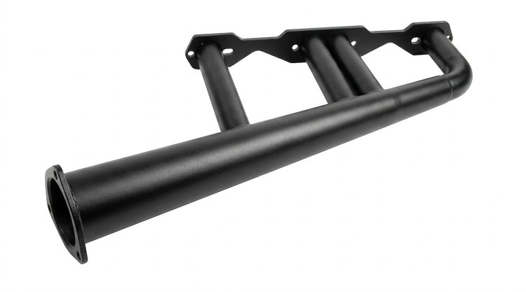 CRLF100-BEC Limefire Header Set, Small Block Chevy [Black Satin Ceramic Coating]