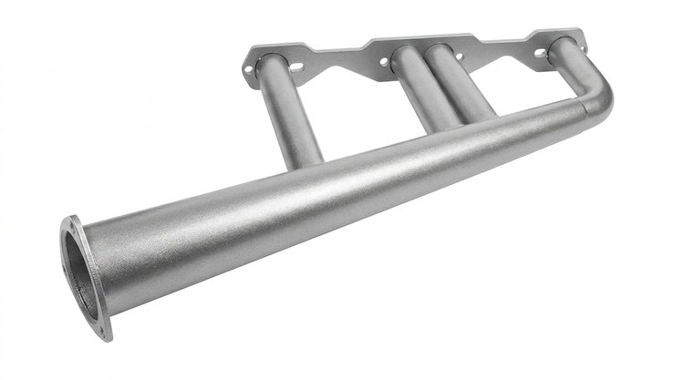 CRLF101-SEC Limefire Header Set, Big Block Chevy [Silver Ceramic Coating]