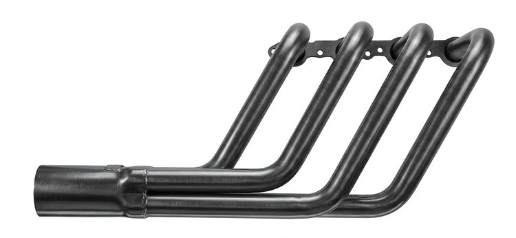 CRSLS136-P Roadster Header, GM LS Engines, 36 in. Turnout Length [Raw/Unfinished]