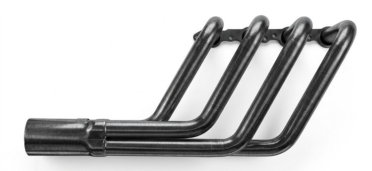 CRSLS148-P Roadster Header, GM LS Engines, 48 in. Turnout Length [Raw/Unfinished]