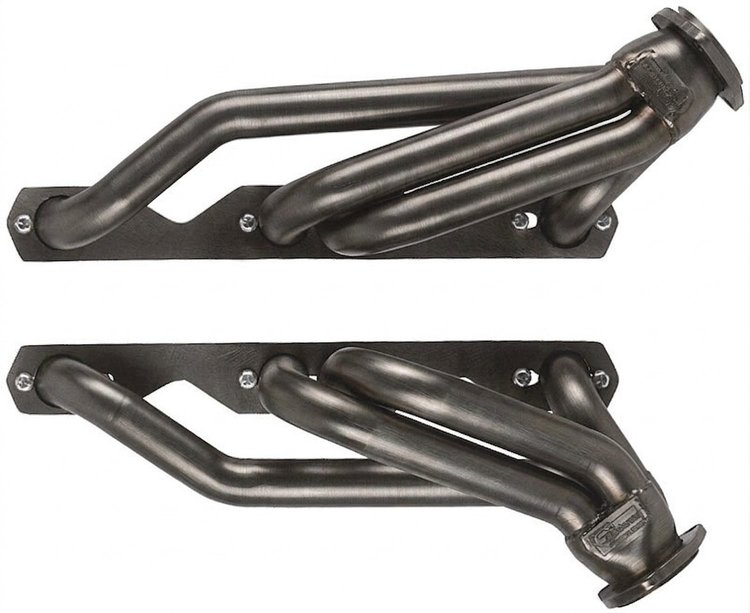 CS11-P Shorty Header Set, 1982-Up Chevy S-10/Blazer w/Small Block Chevy [Raw/Unfinished]