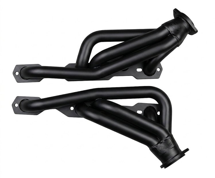 CS11DP-BEC Shorty Header Set, 1982-Up Chevy S-10/Blazer w/Small Block Chevy [Black Satin Ceramic Coating]