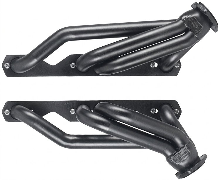 CS12-P Shorty Header Set, 1982-Up Chevy S-10/Blazer w/Small Block Chevy [Raw/Unfinished]