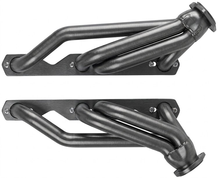 CS13-P Shorty Header Set, 1982-Up Chevy S-10/Blazer w/Small Block Chevy [Raw/Unfinished]